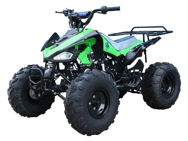 SPORTY 125cc MIDSIZE AUTOMATIC ATV w REVERSE, 8" RIMS ...